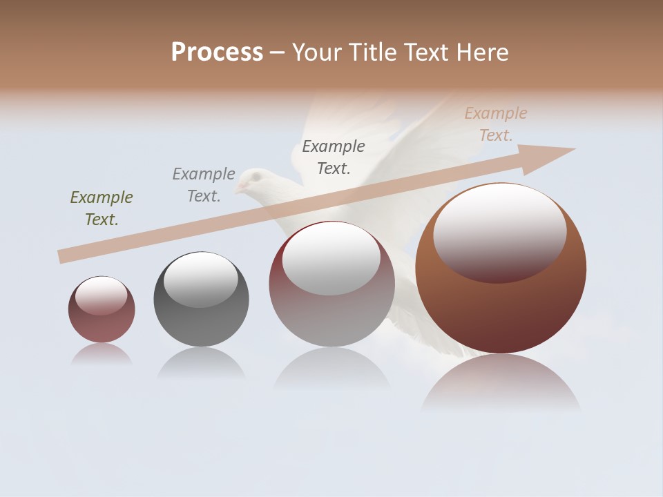 Dove Blue White PowerPoint Template