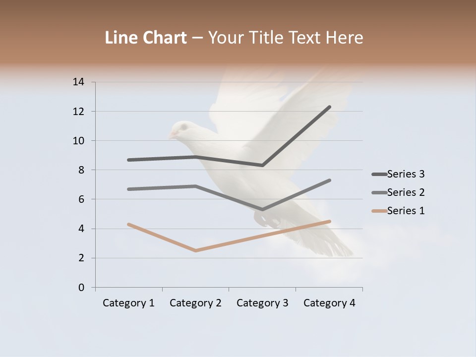 Dove Blue White PowerPoint Template