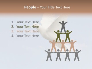 Dove Blue White PowerPoint Template
