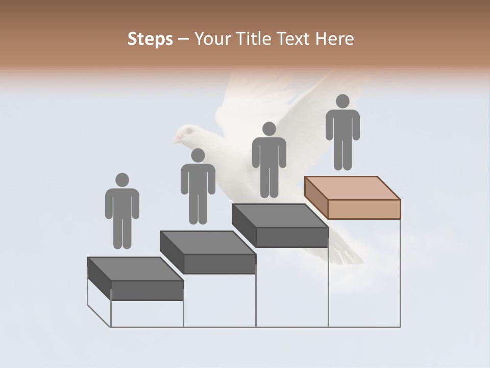 Dove Blue White PowerPoint Template