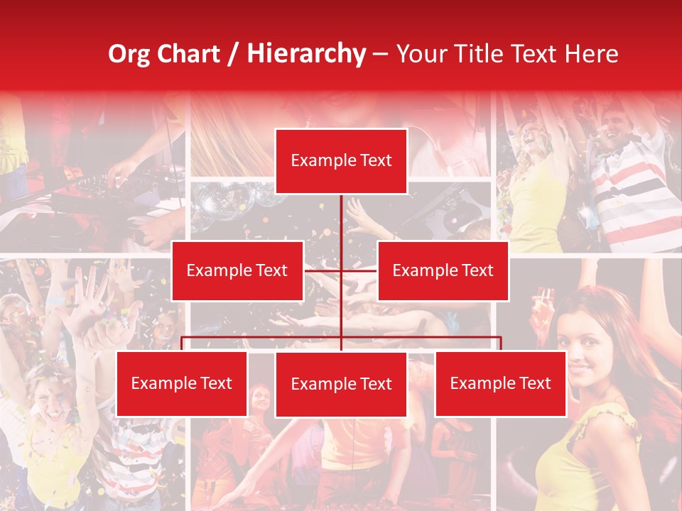 Gathering Happy Collage PowerPoint Template