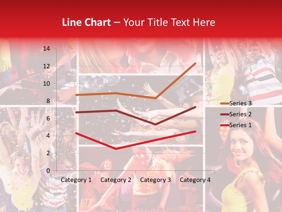 Gathering Happy Collage PowerPoint Template