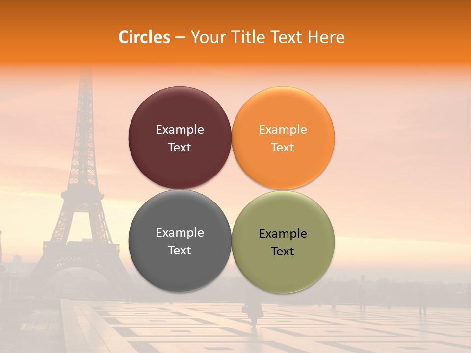 Tourism Architecture Monument PowerPoint Template