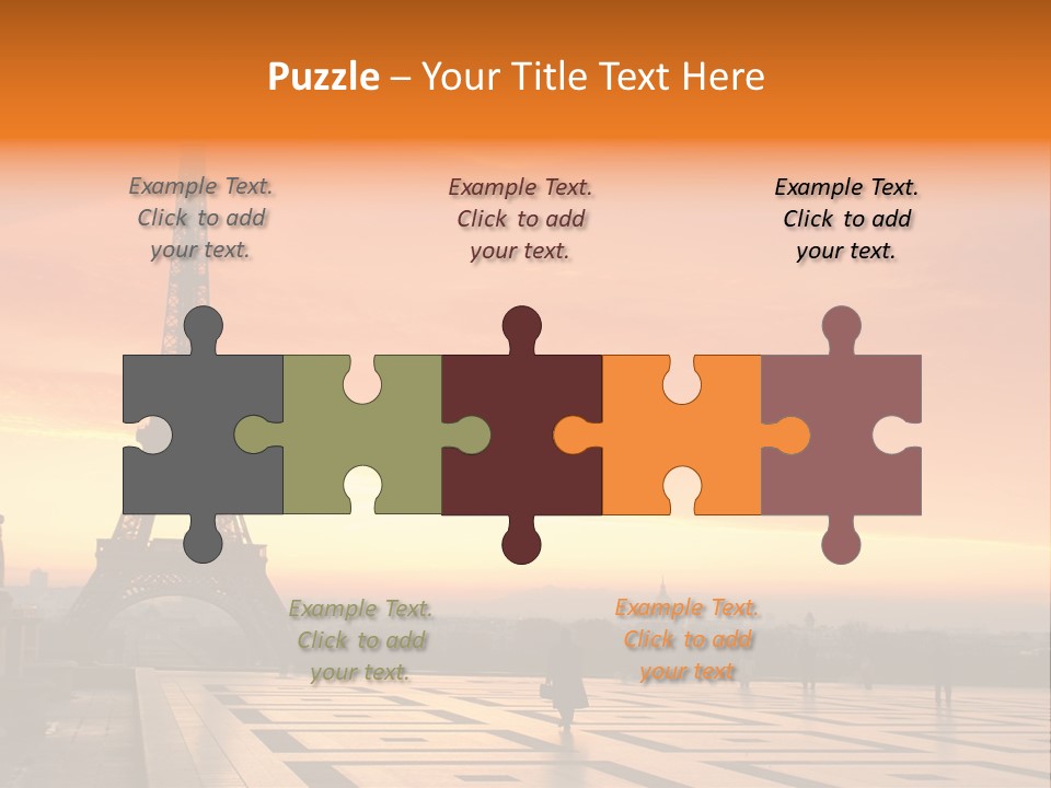 Tourism Architecture Monument PowerPoint Template