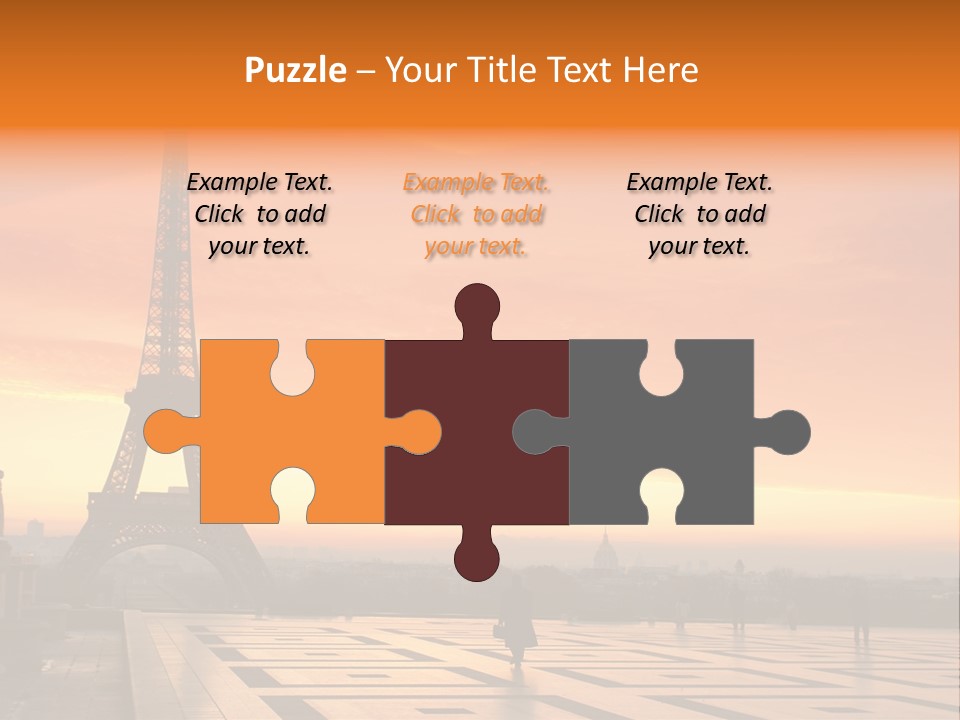 Tourism Architecture Monument PowerPoint Template