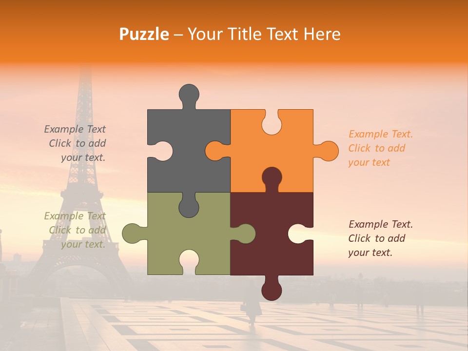 Tourism Architecture Monument PowerPoint Template