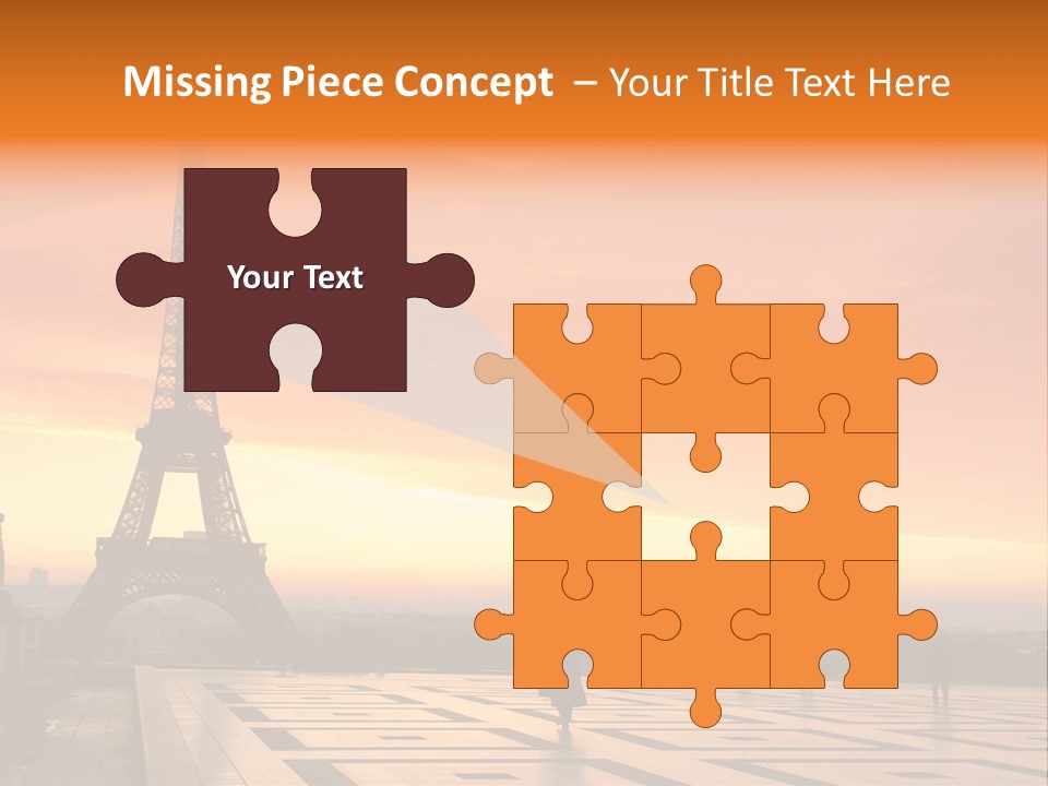 Tourism Architecture Monument PowerPoint Template