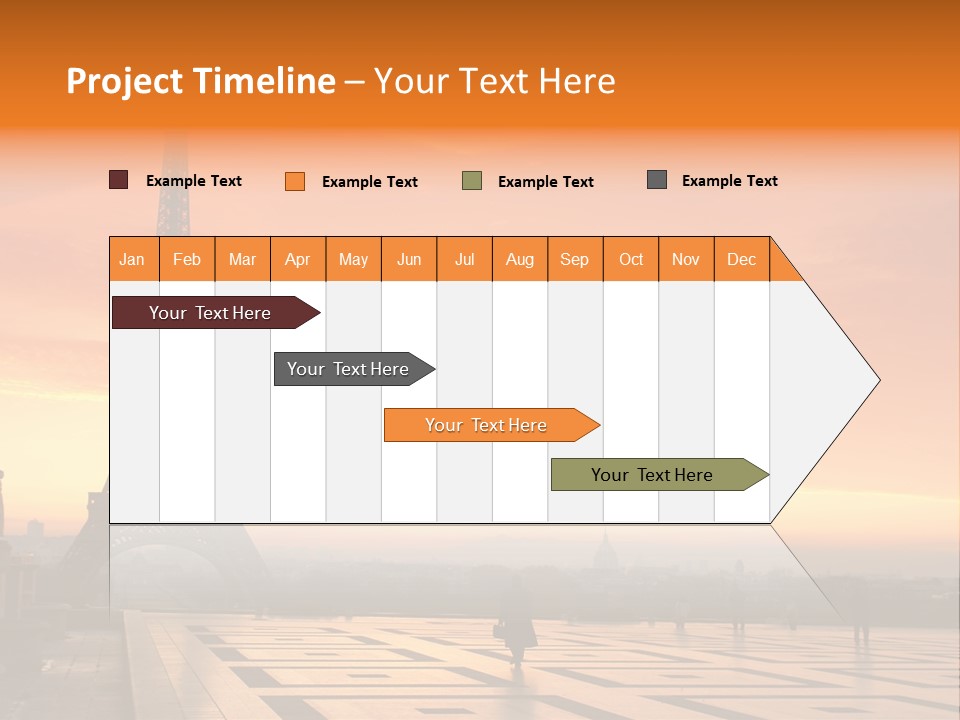 Tourism Architecture Monument PowerPoint Template