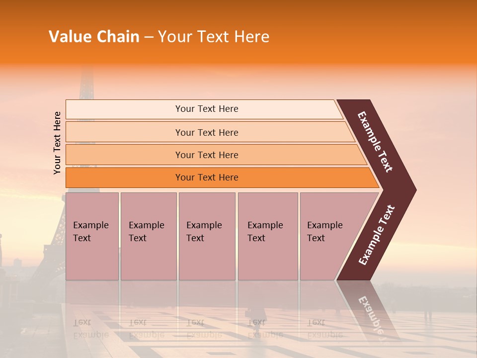 Tourism Architecture Monument PowerPoint Template