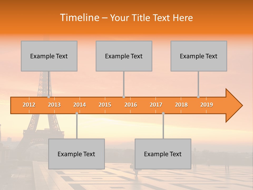 Tourism Architecture Monument PowerPoint Template