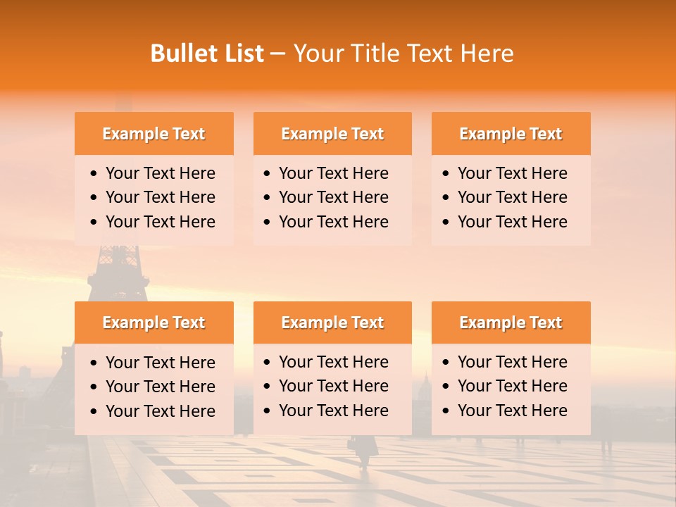 Tourism Architecture Monument PowerPoint Template