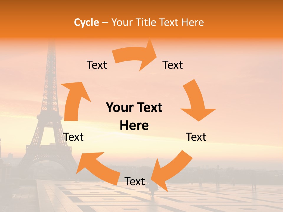 Tourism Architecture Monument PowerPoint Template