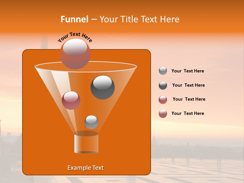 Tourism Architecture Monument PowerPoint Template