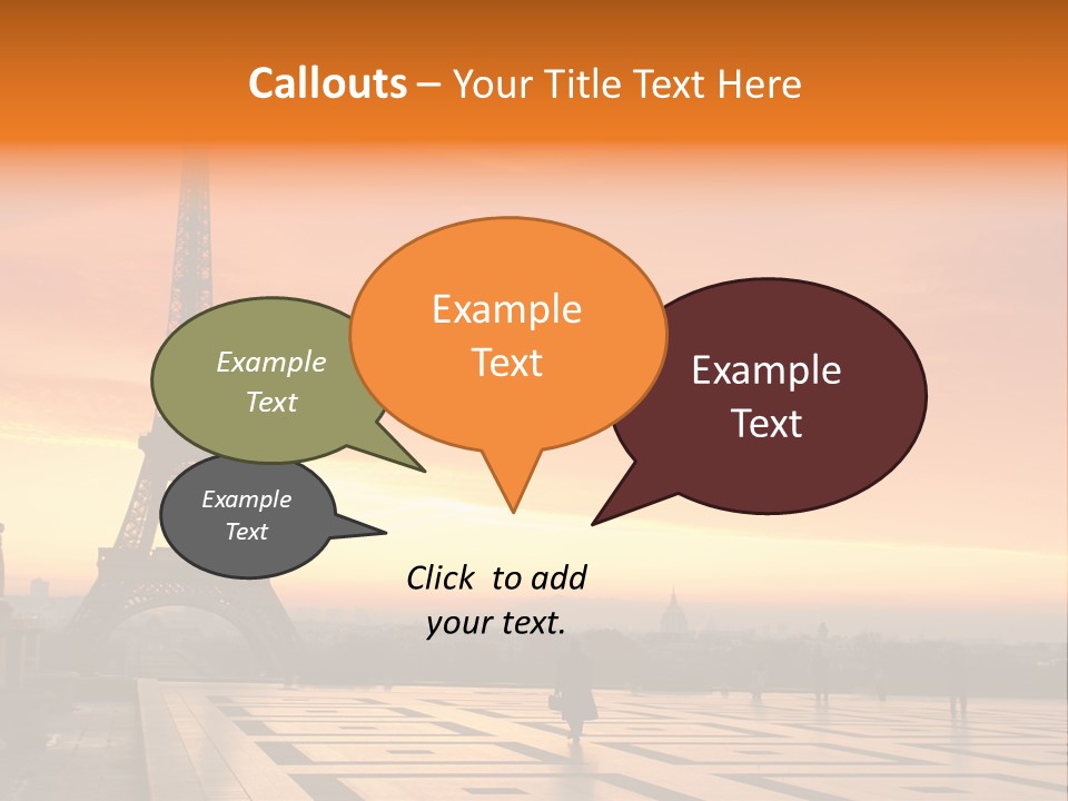 Tourism Architecture Monument PowerPoint Template
