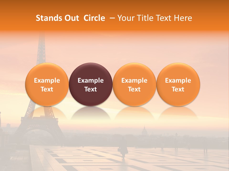 Tourism Architecture Monument PowerPoint Template