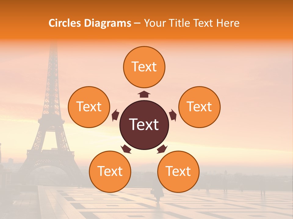 Tourism Architecture Monument PowerPoint Template