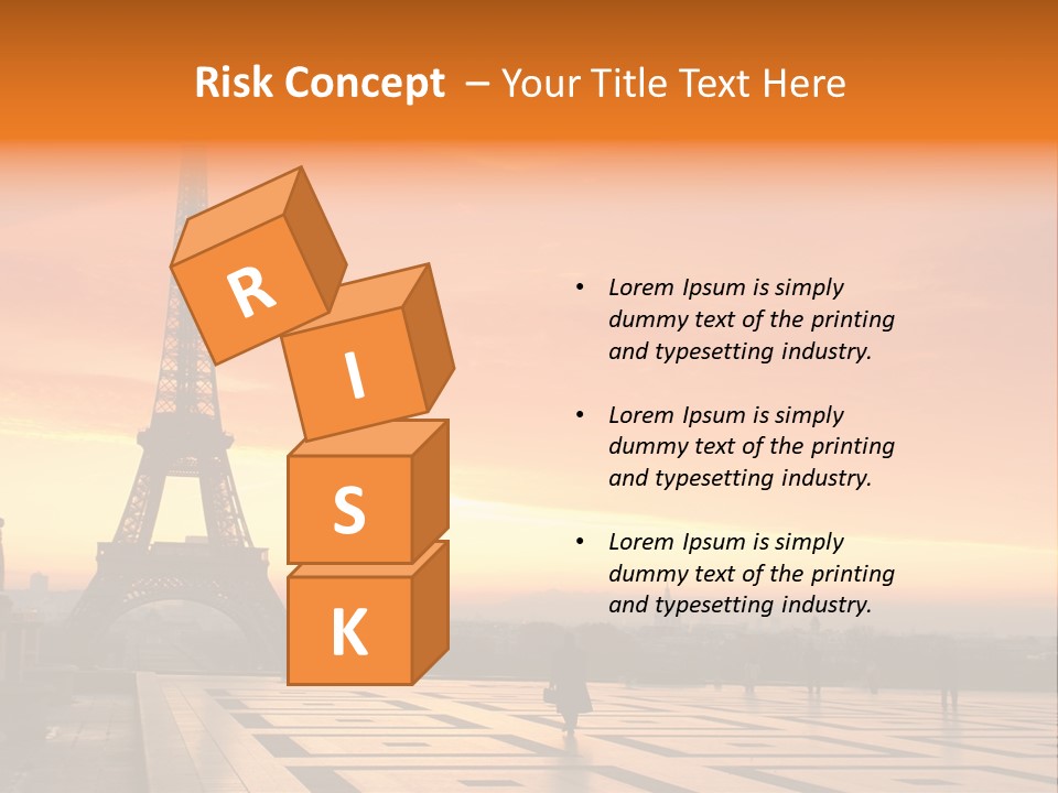 Tourism Architecture Monument PowerPoint Template