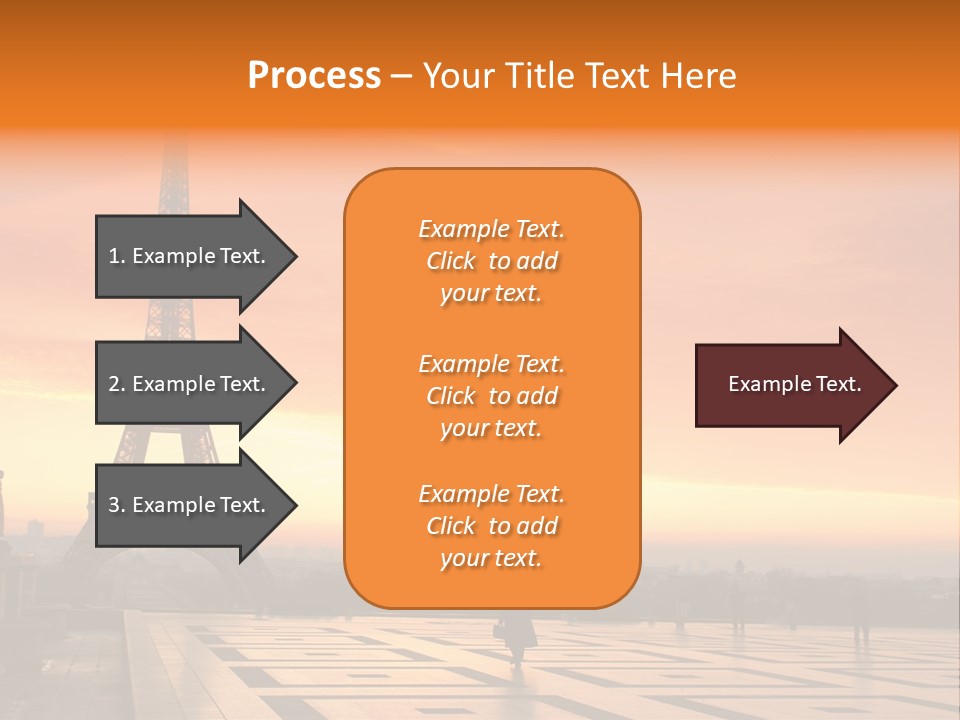 Tourism Architecture Monument PowerPoint Template