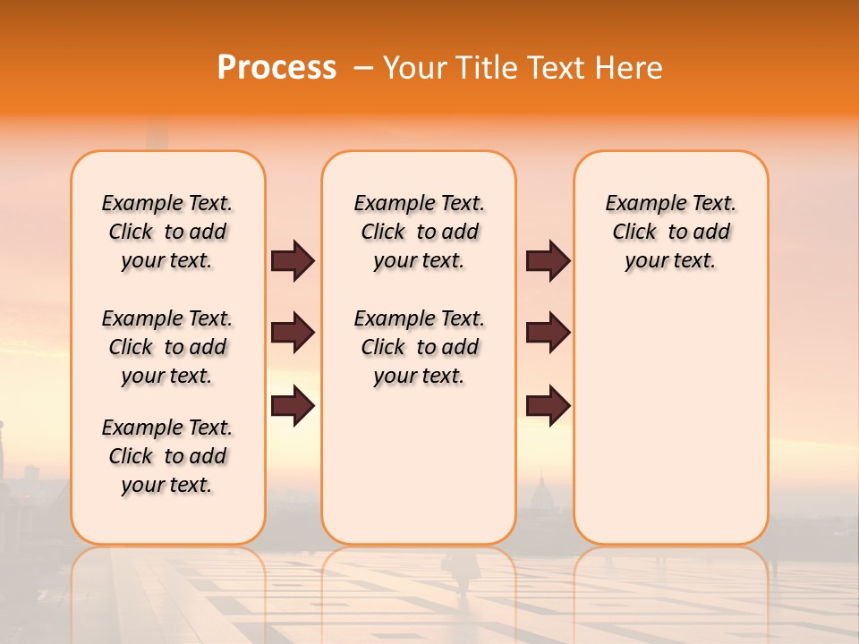 Tourism Architecture Monument PowerPoint Template