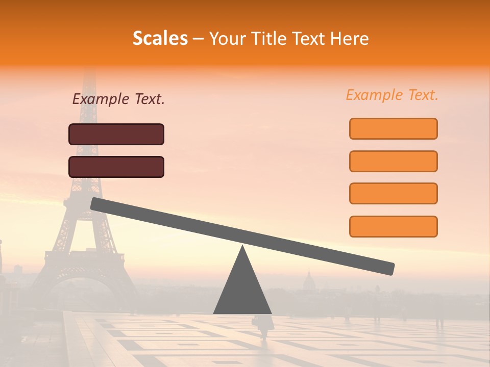 Tourism Architecture Monument PowerPoint Template