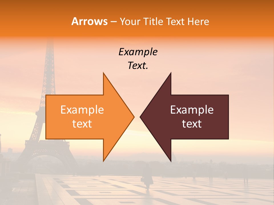 Tourism Architecture Monument PowerPoint Template