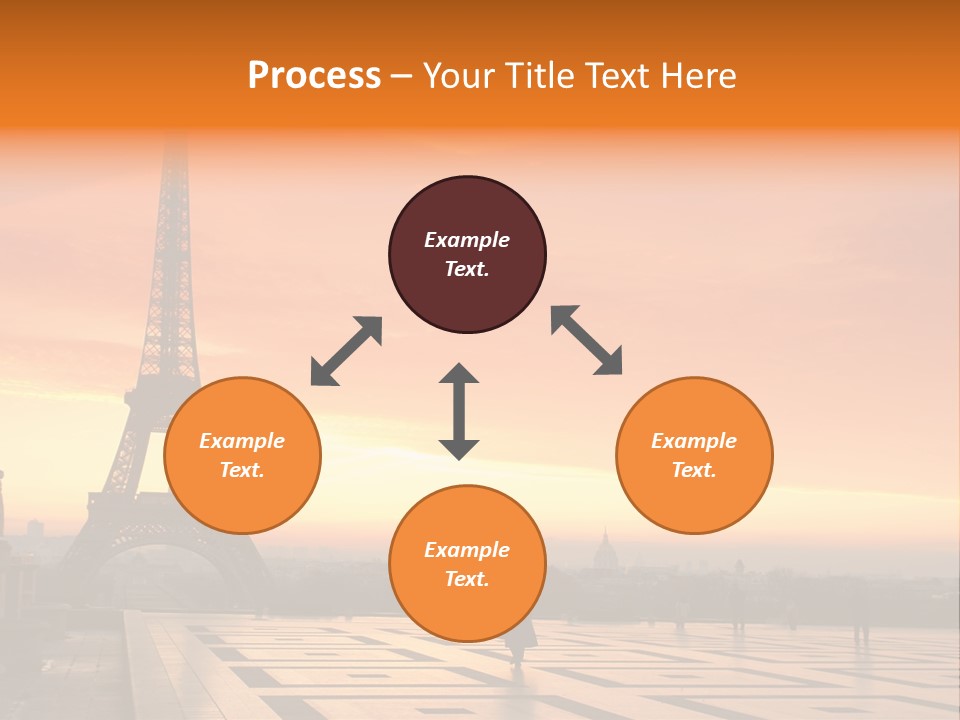 Tourism Architecture Monument PowerPoint Template