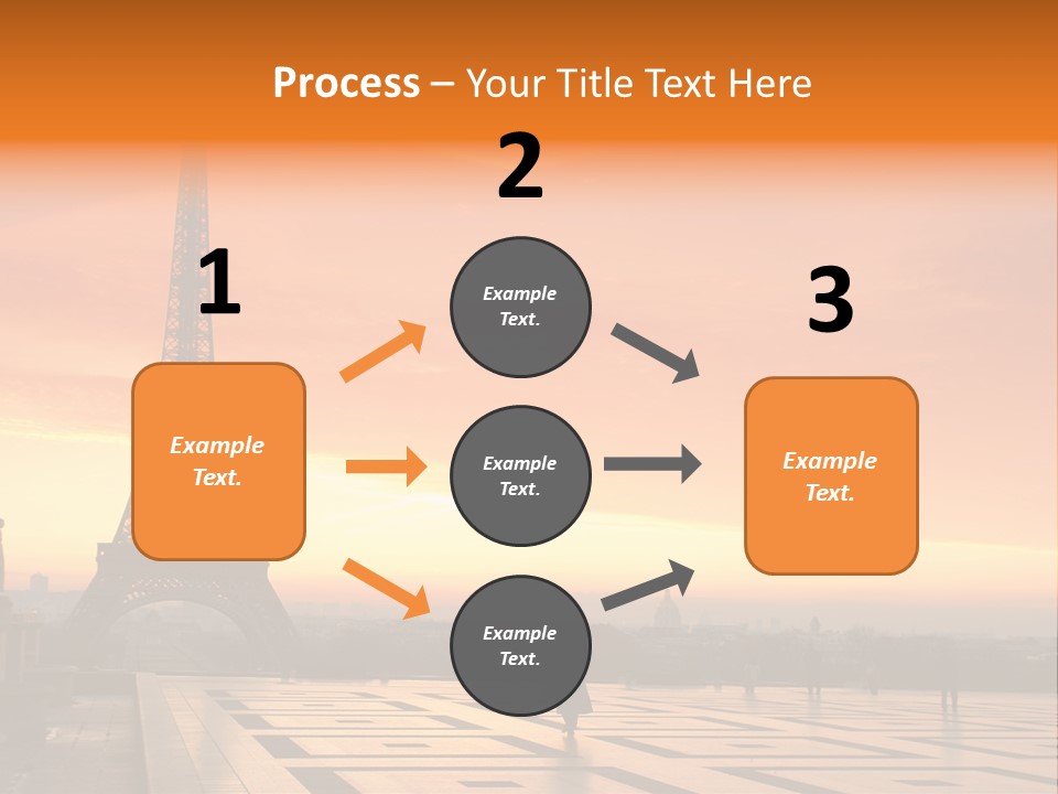 Tourism Architecture Monument PowerPoint Template