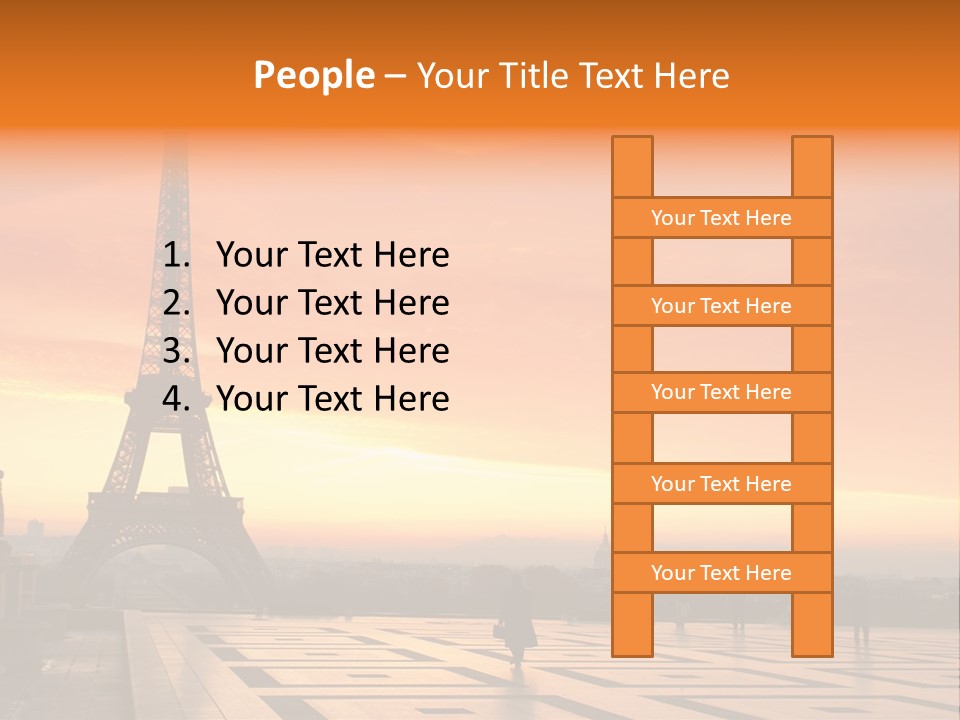 Tourism Architecture Monument PowerPoint Template