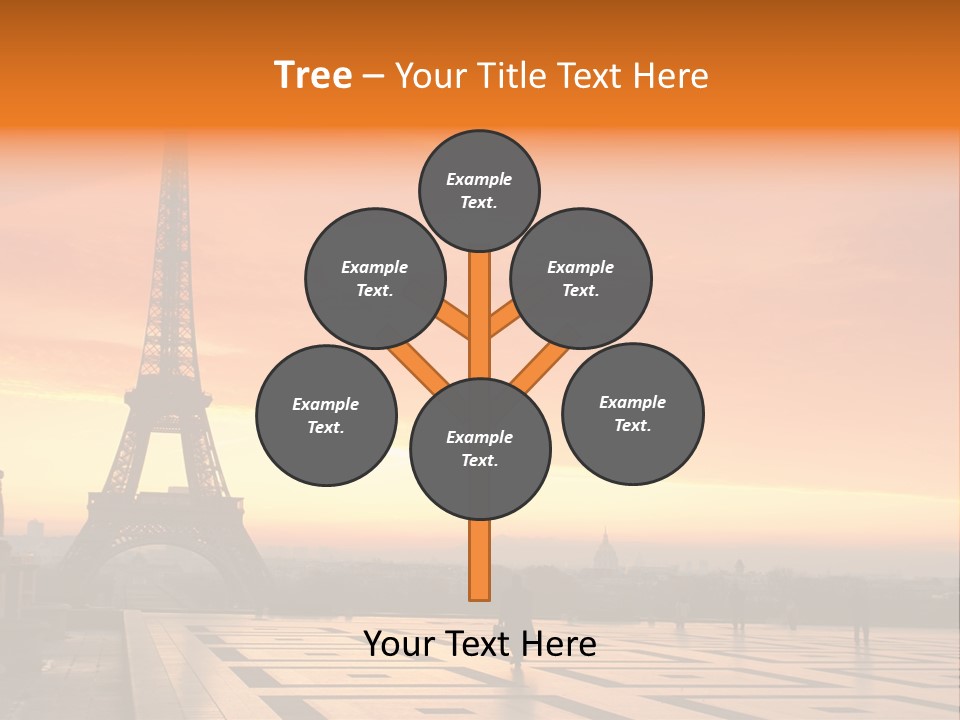 Tourism Architecture Monument PowerPoint Template