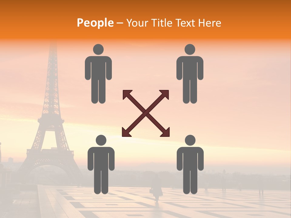 Tourism Architecture Monument PowerPoint Template