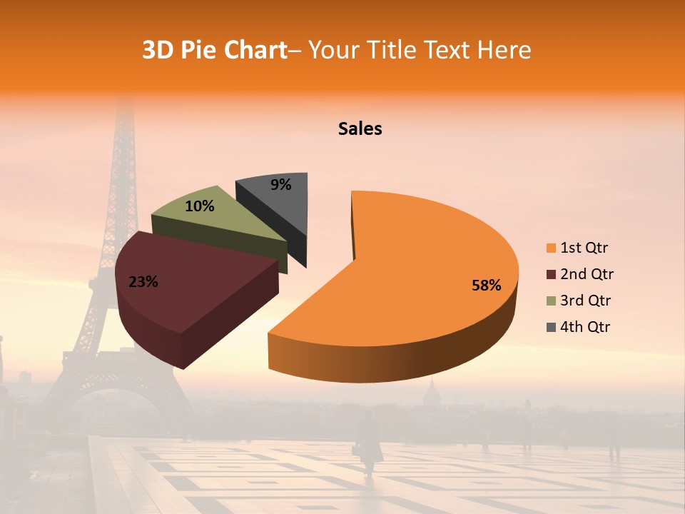 Tourism Architecture Monument PowerPoint Template