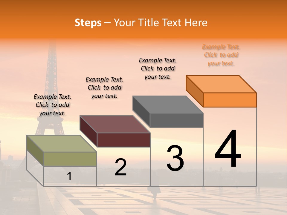 Tourism Architecture Monument PowerPoint Template