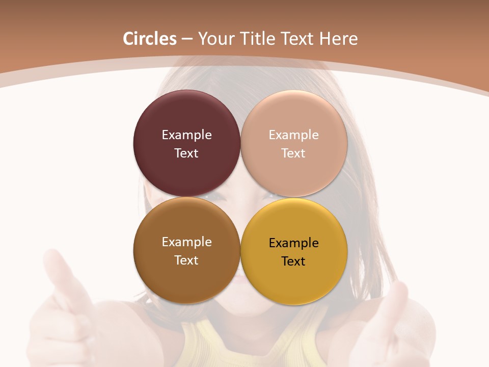 Adorable Beauty Female PowerPoint Template