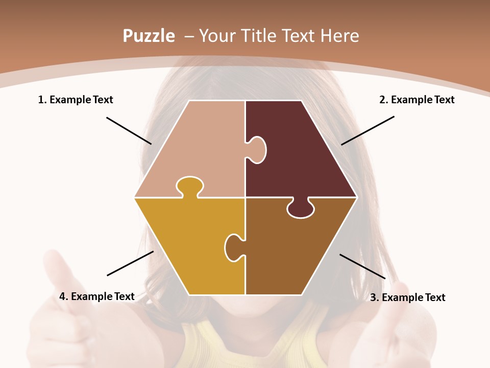 Adorable Beauty Female PowerPoint Template