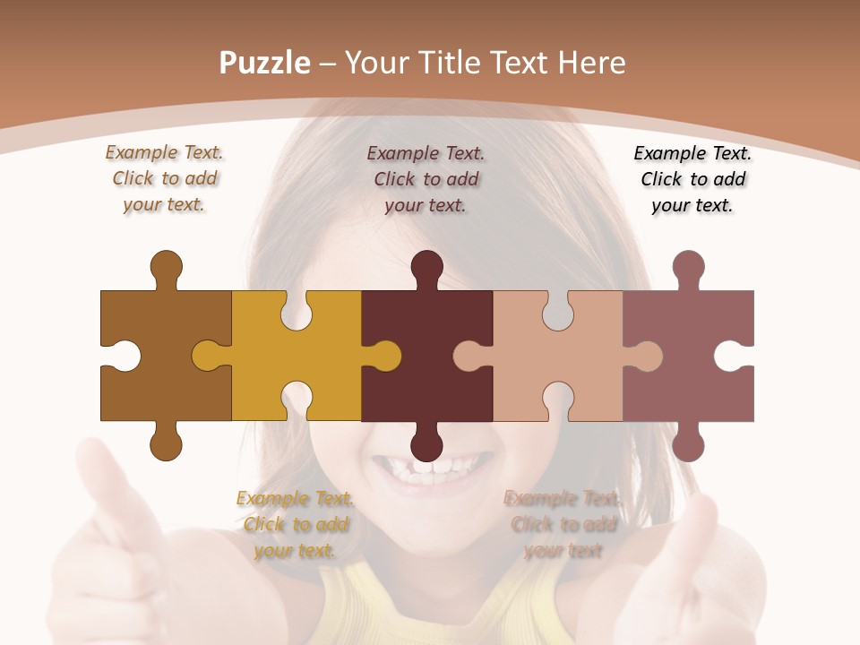 Adorable Beauty Female PowerPoint Template