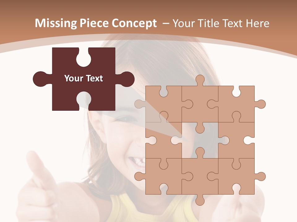 Adorable Beauty Female PowerPoint Template