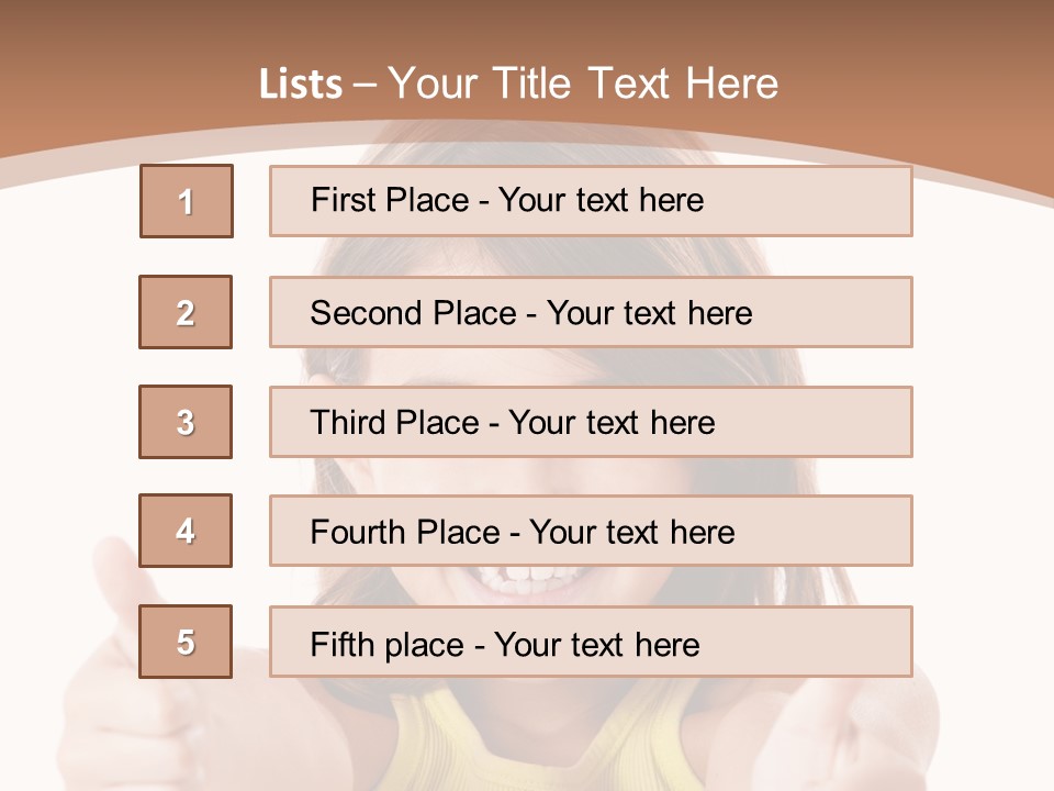 Adorable Beauty Female PowerPoint Template