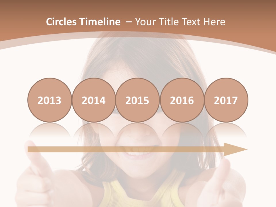 Adorable Beauty Female PowerPoint Template