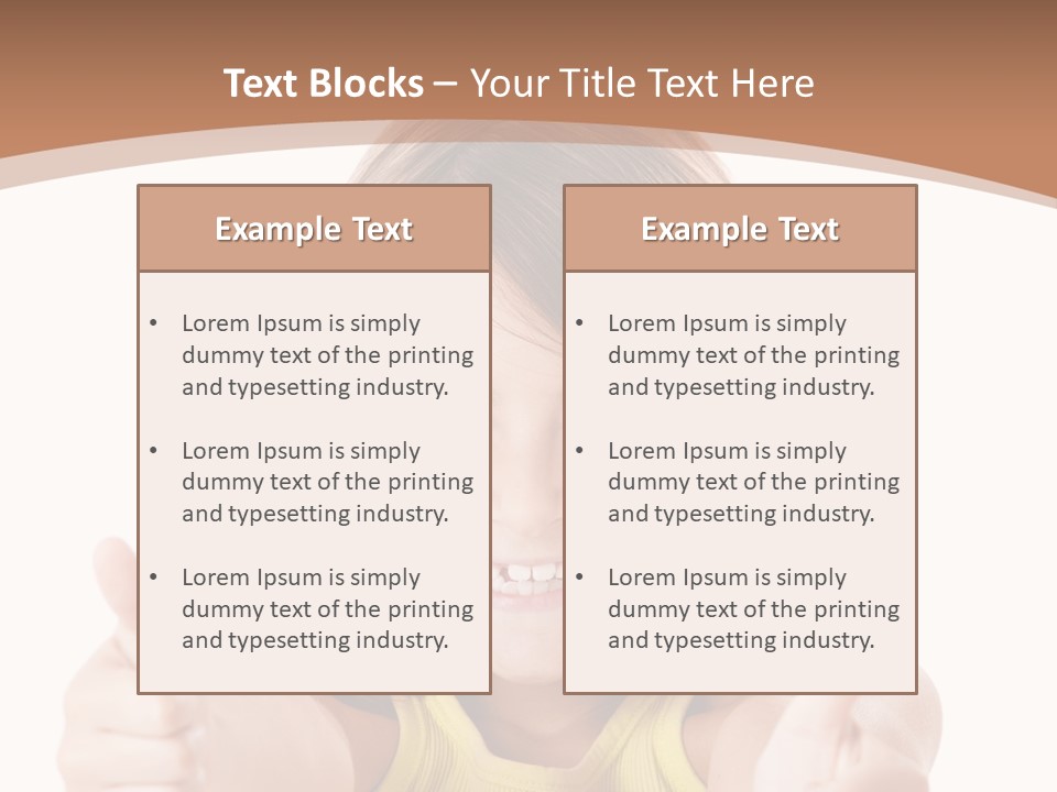 Adorable Beauty Female PowerPoint Template