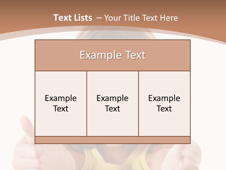 Adorable Beauty Female PowerPoint Template