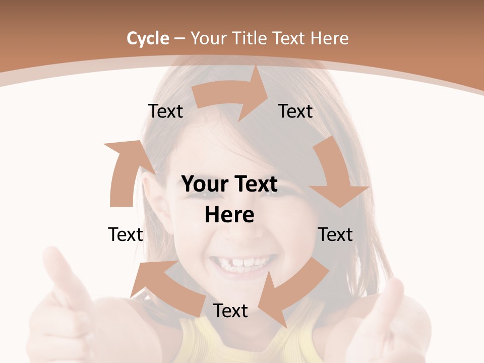 Adorable Beauty Female PowerPoint Template