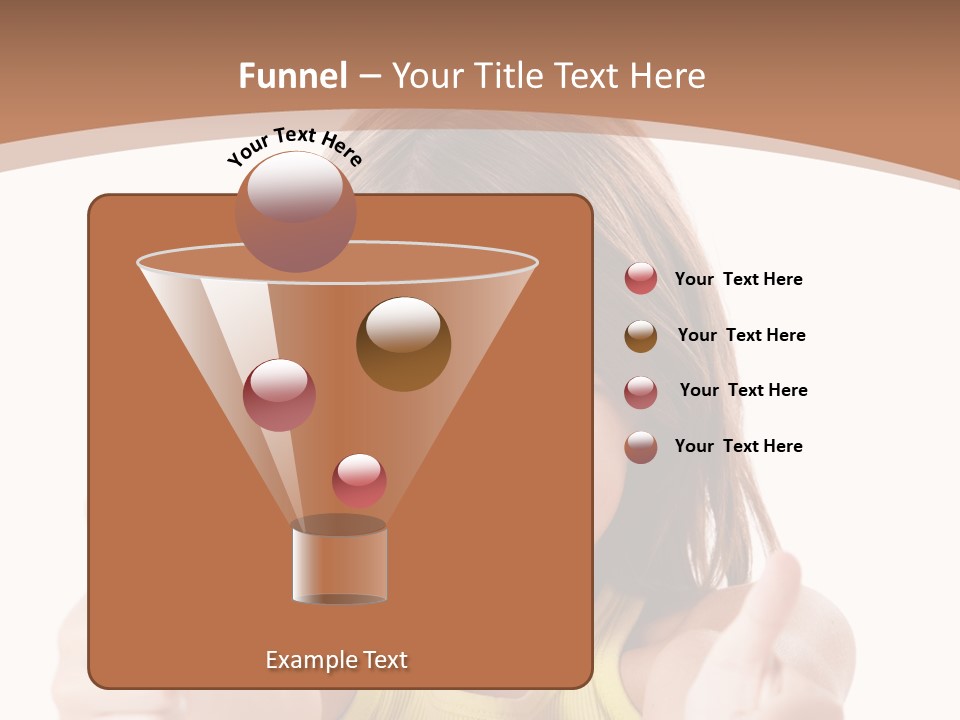 Adorable Beauty Female PowerPoint Template