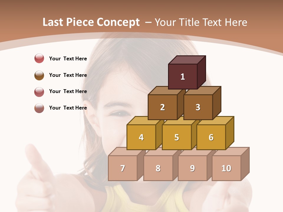 Adorable Beauty Female PowerPoint Template