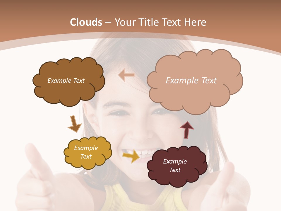 Adorable Beauty Female PowerPoint Template