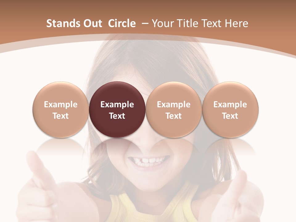 Adorable Beauty Female PowerPoint Template