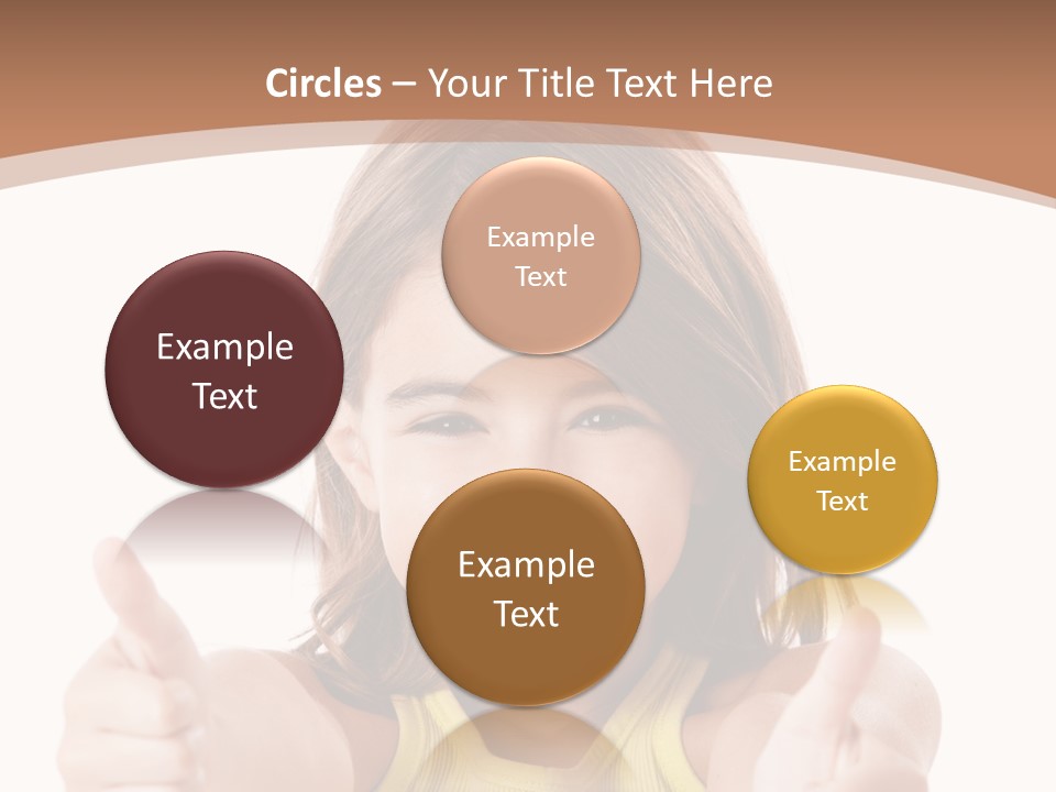 Adorable Beauty Female PowerPoint Template