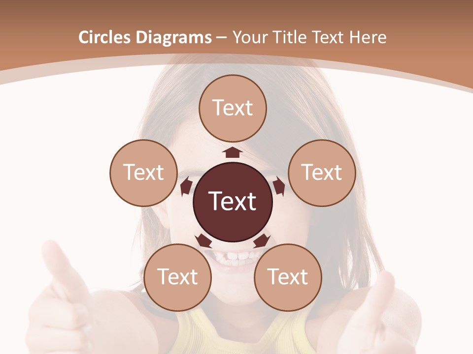 Adorable Beauty Female PowerPoint Template