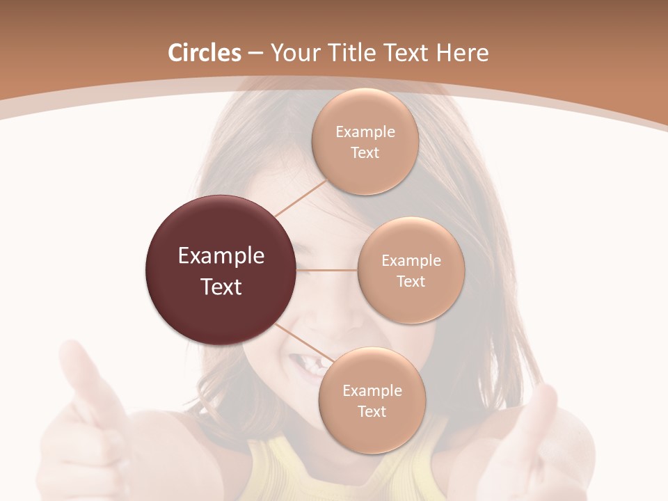 Adorable Beauty Female PowerPoint Template