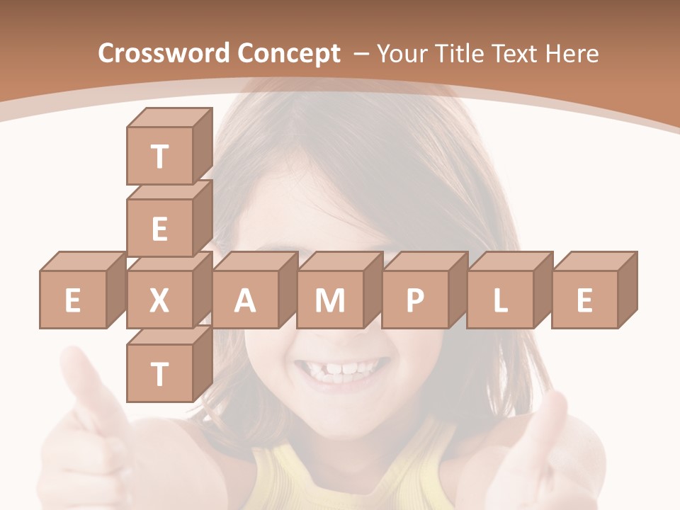 Adorable Beauty Female PowerPoint Template