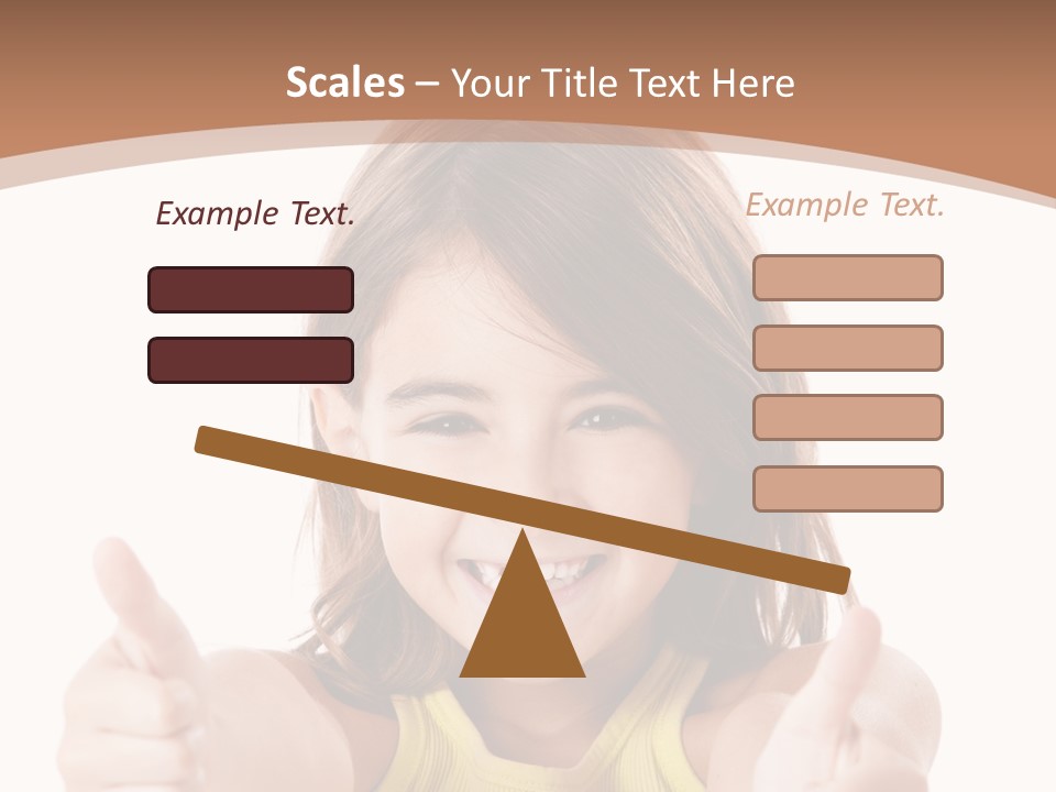 Adorable Beauty Female PowerPoint Template